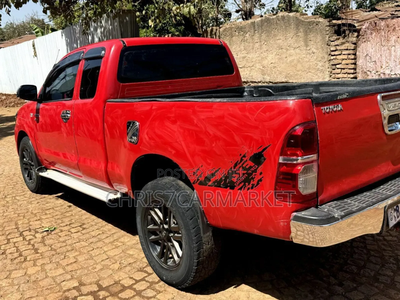Toyota Hilux 2.5 D-4D 2007 Burgundy