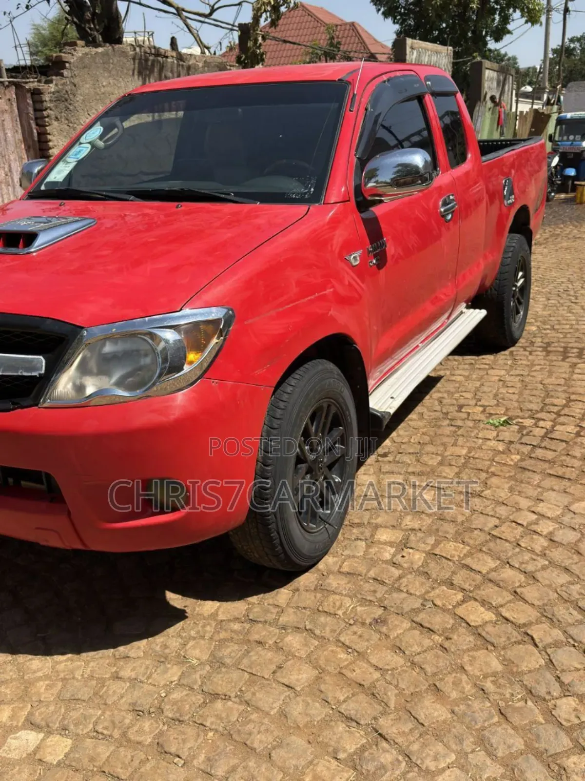 Toyota Hilux 2.5 D-4D 2007 Burgundy