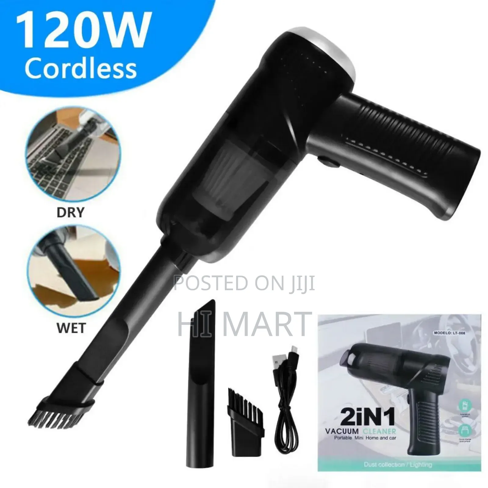 High Quality 2in1 Portable Vaccum Cleaner