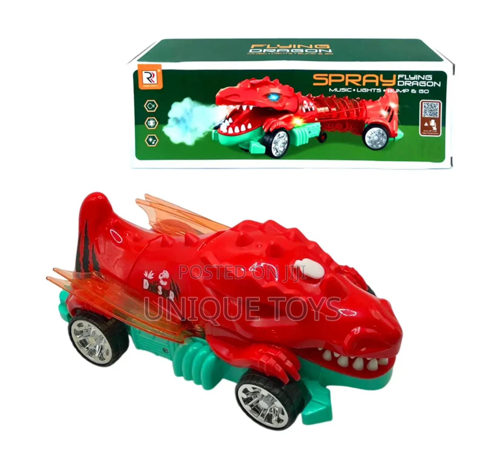 Spray Flying Dragon – Music, Lights Steam Action