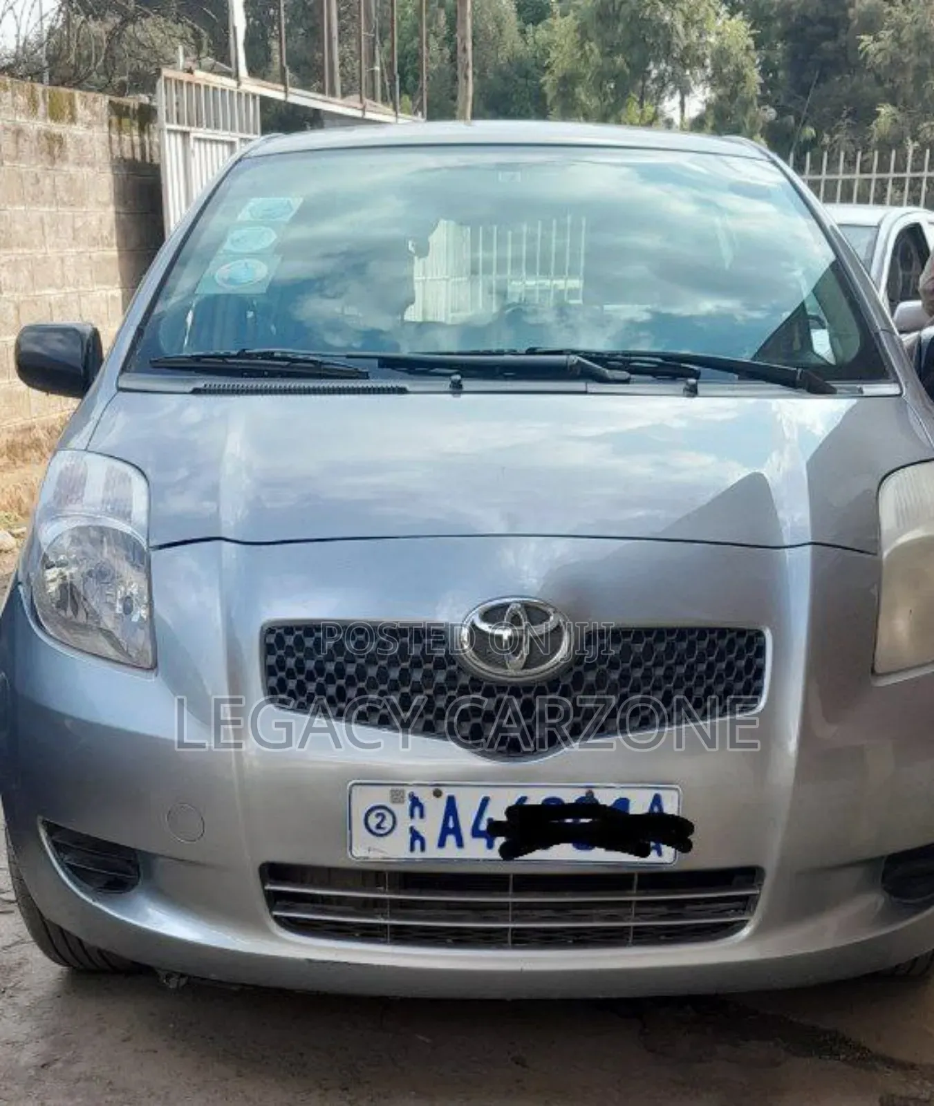 Toyota Yaris 2007 Silver