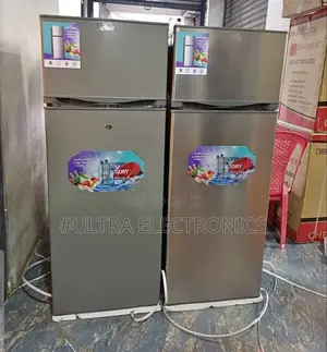 Victory Top-Mount Double-Door Refrigerator. It Is Available in 350l