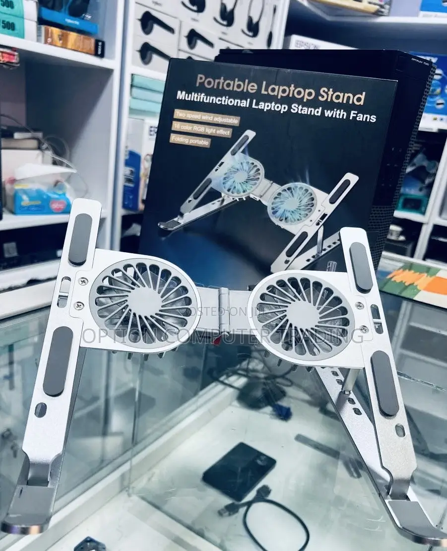 Portable Laptop Stand and Fan