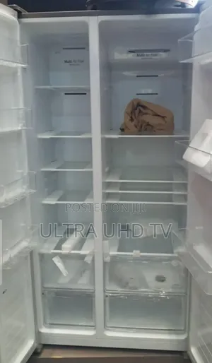 Lg Side-by-Side Refrigerator, Likely the 519l Model (Gcfb507pqam).