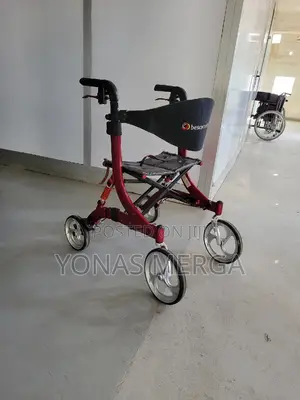Walker With Seat Chair喝罔foldable - Includes Back Strap Mesh Bag-Model