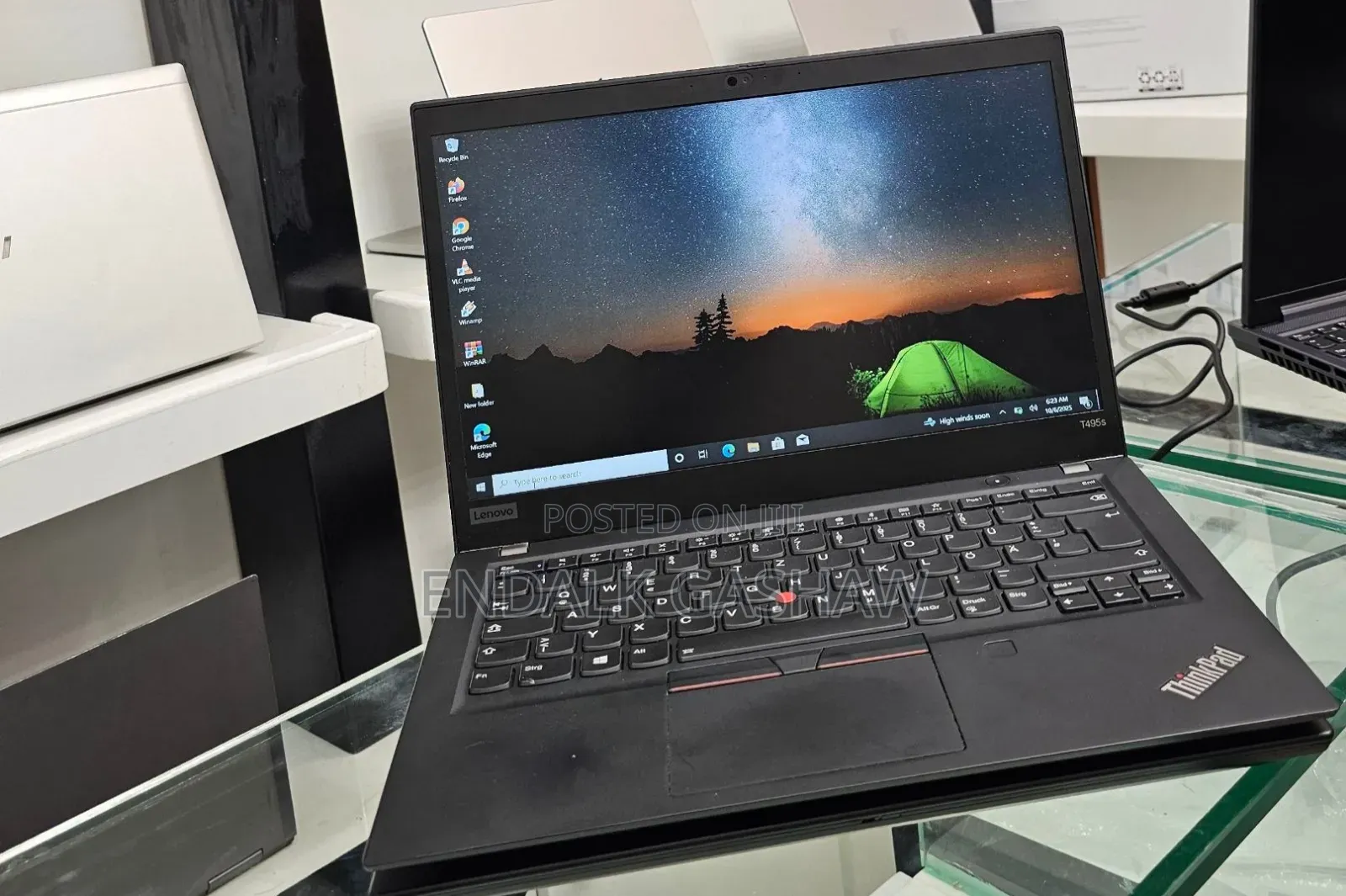 New Laptop Lenovo ThinkPad T495s 16GB AMD Ryzen 7 SSD 512GB