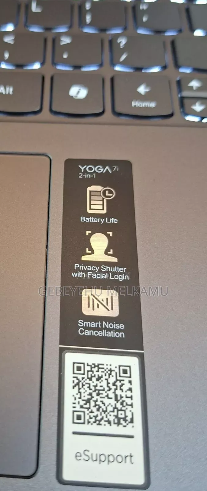 New Laptop Lenovo Yoga 7i 16GB Intel Core Ultra 7 SSD 1T