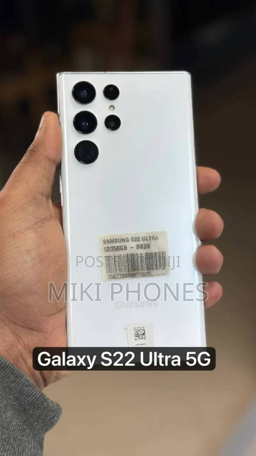 Samsung Galaxy S22 Ultra 256 GB White