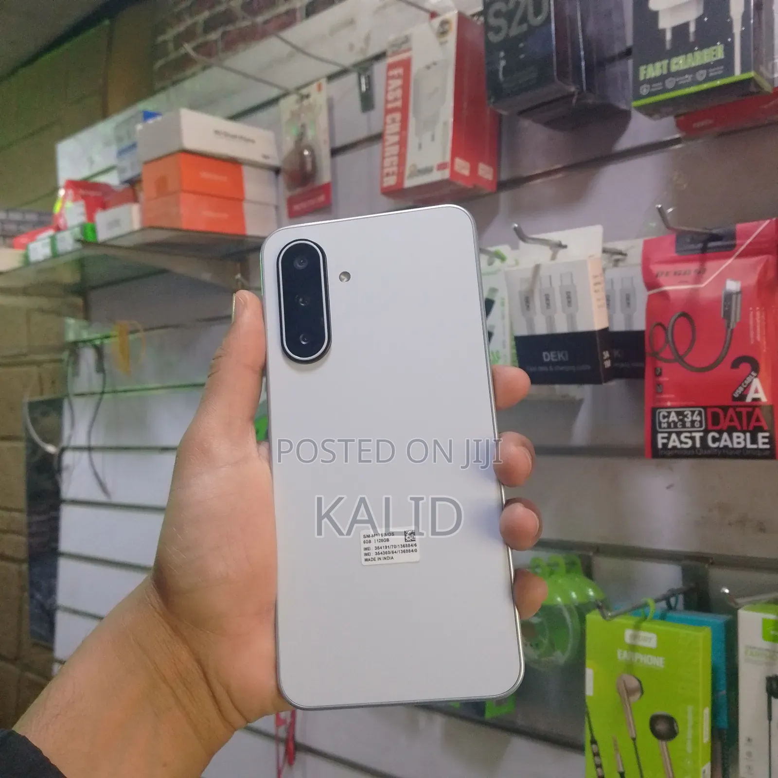 New Samsung Galaxy M17 5G 128 GB White