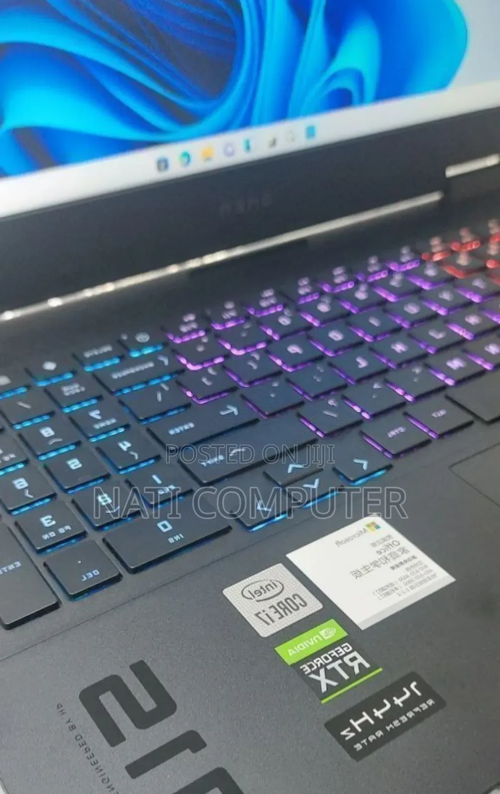 New Laptop HP Omen 15 16GB Intel Core I7 SSD 512GB