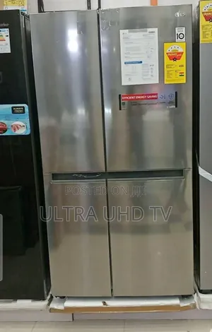 Lg 649l 4-Door Side-by-Side Refrigerator,Model Gc-B257jlyl649 Liters.