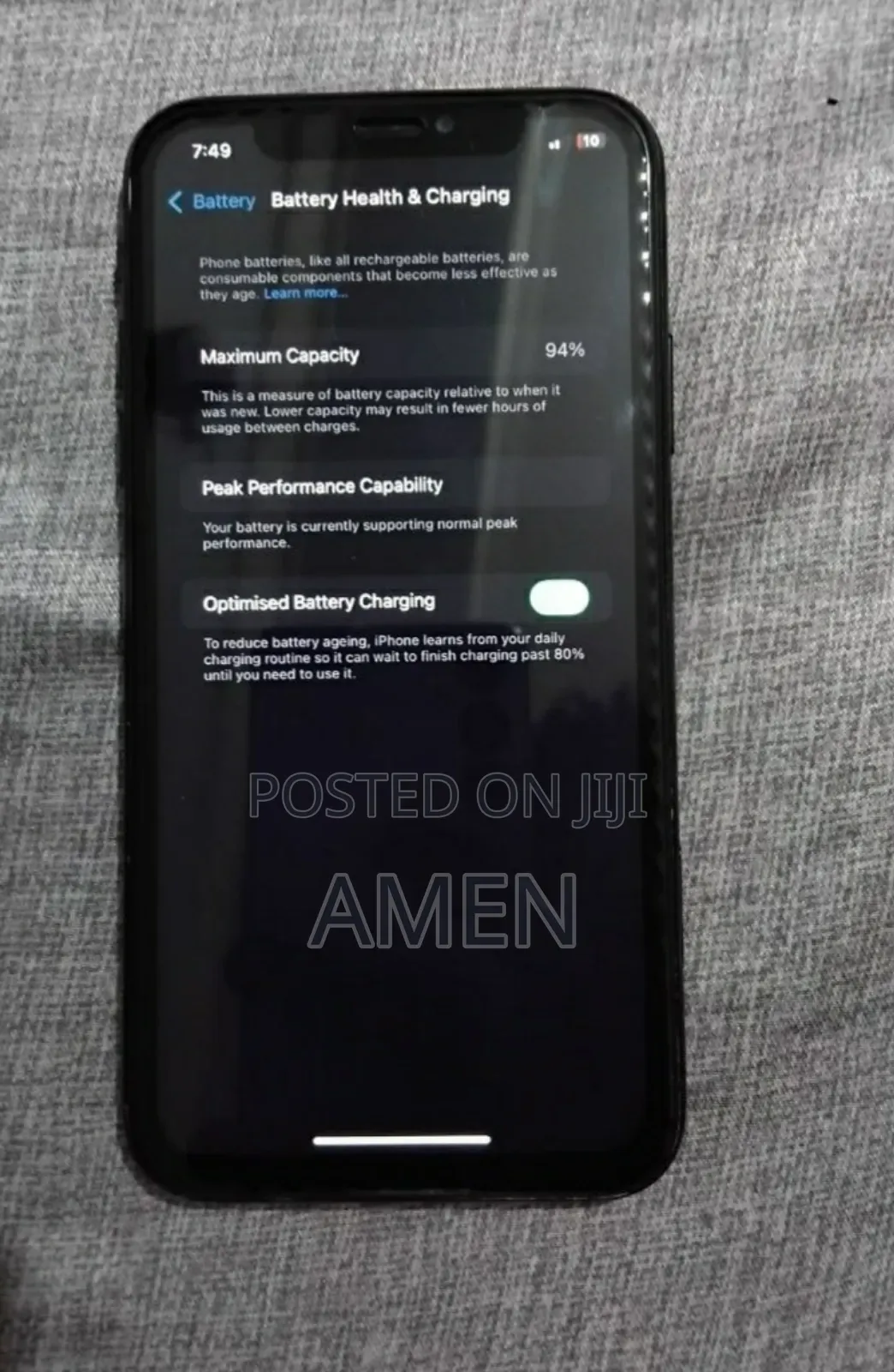 Apple XR 64 GB Black