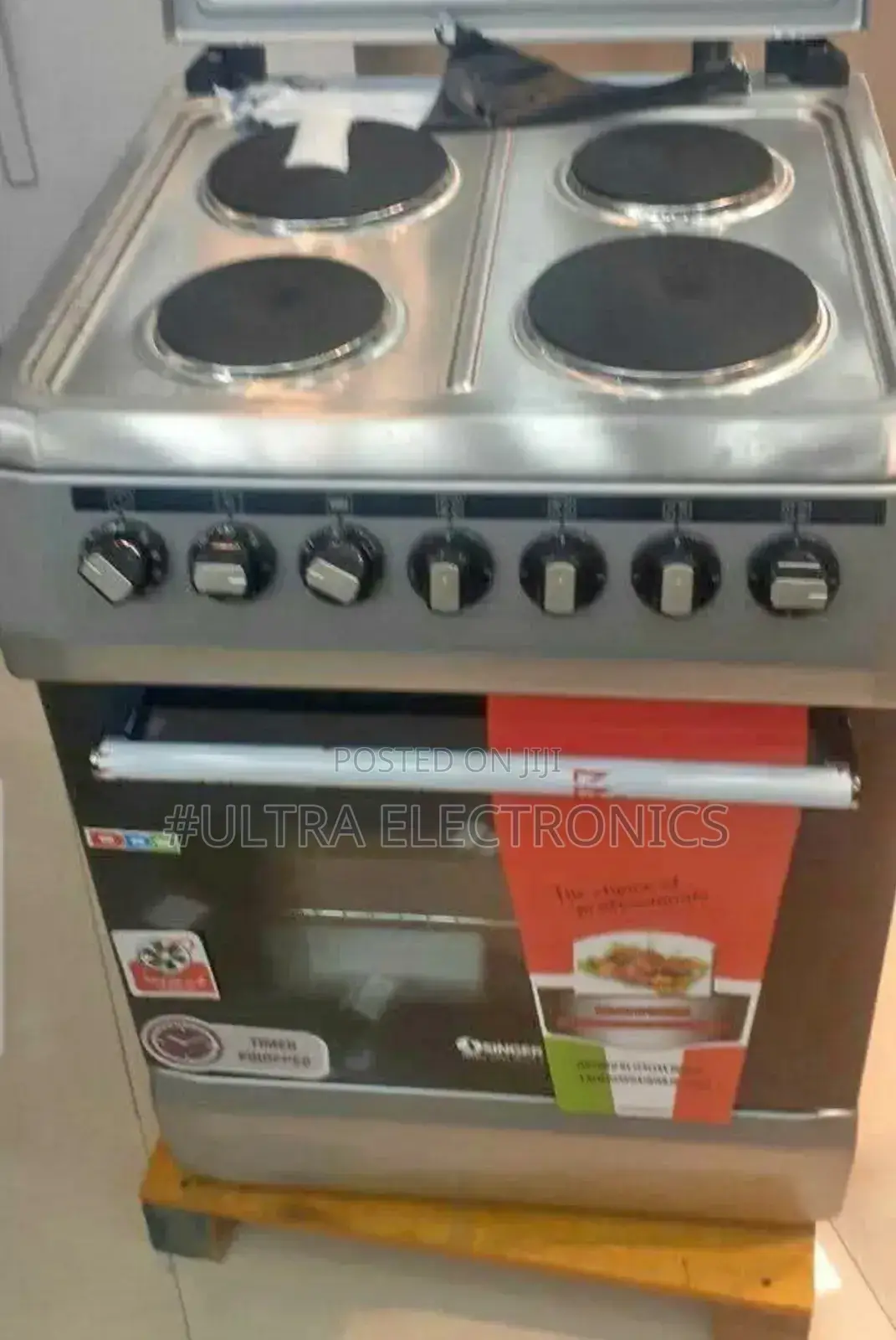 Lufrateli 60x60 Free-Standing Electric and Gas Cooking Range