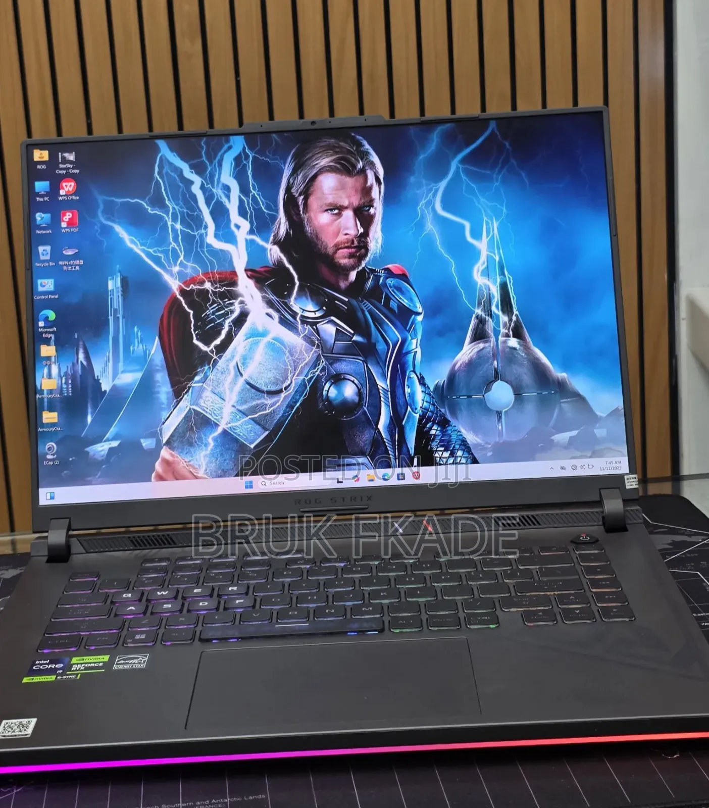 New Laptop Asus ROG Strix G15 16GB Intel Core I9 SSD 1T