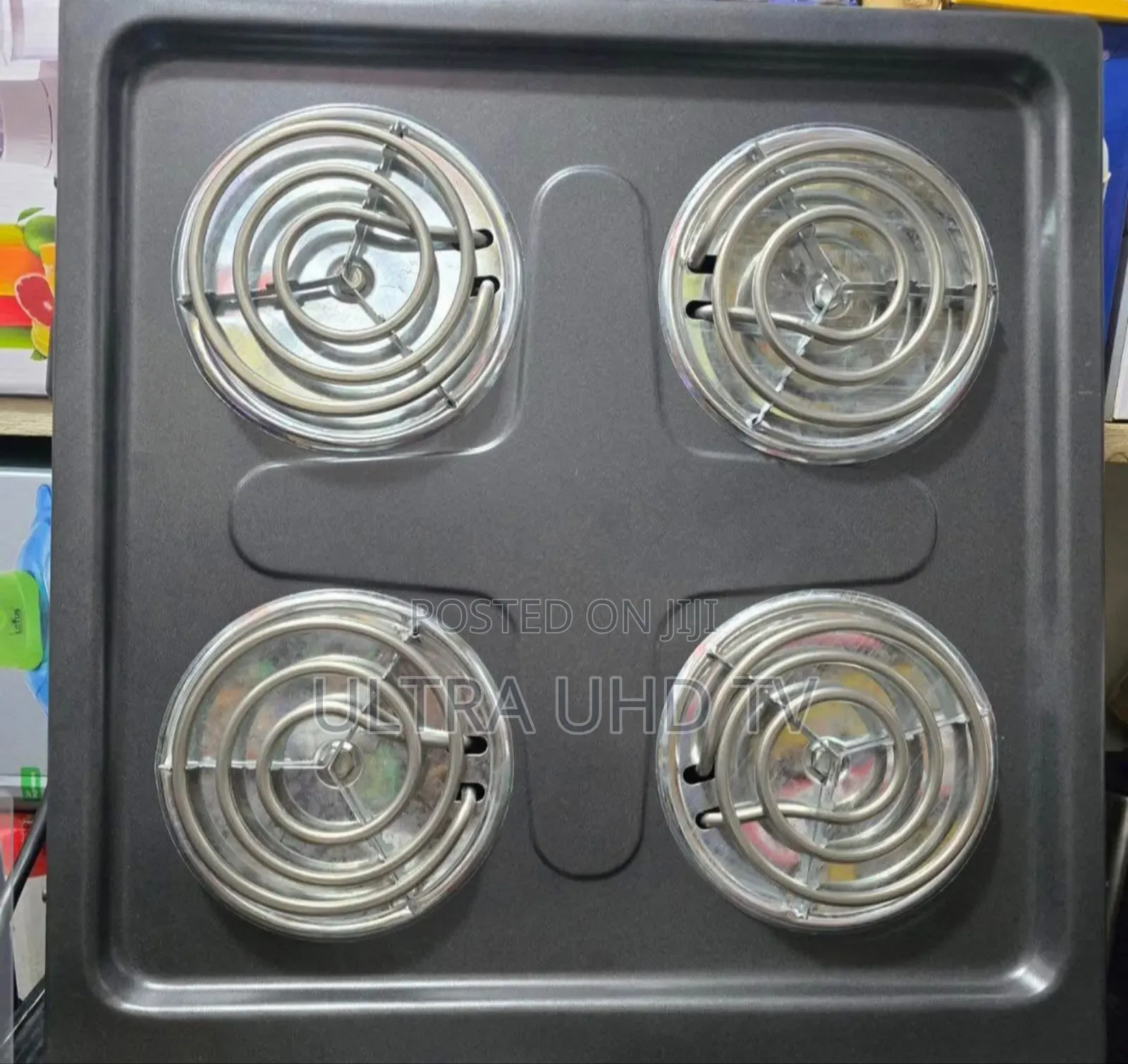 Arcodaym 4 Electric Cooker Stove. It Features Four Coil