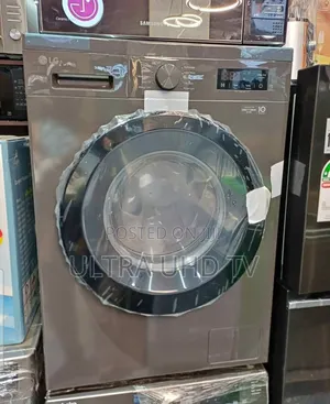 Lg 8kg Front-Load Washing Machine With Direct Drive Technology.