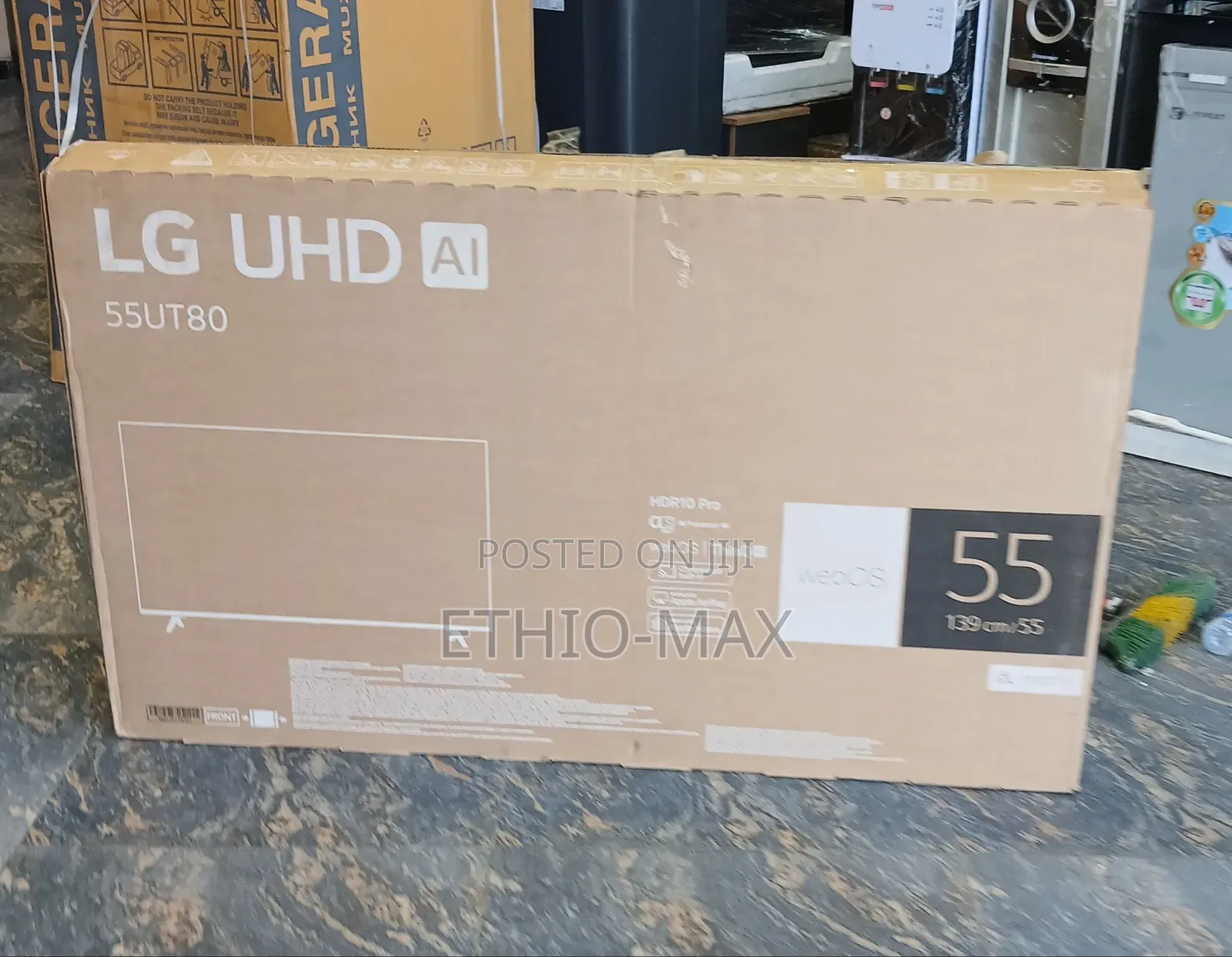 Lg Tv 55” Smart Uhd – New | Original | Crystal Clear Picture