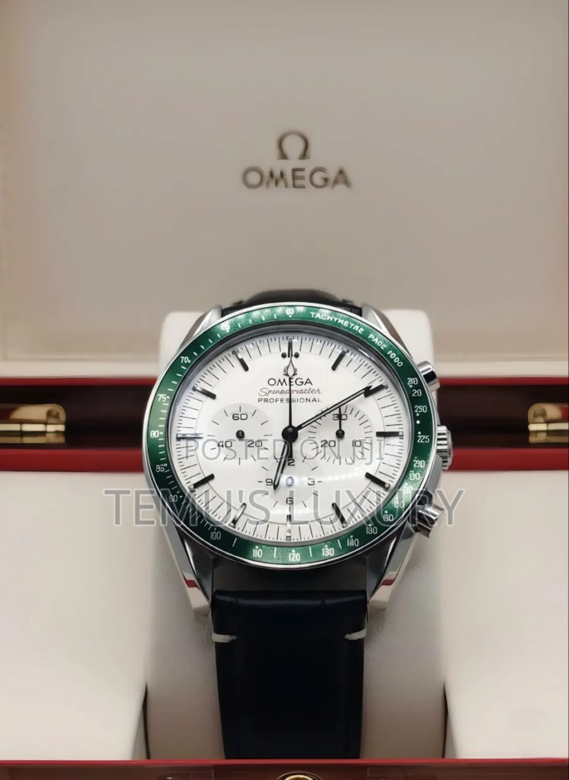 Omega Speedmaster Moonwatch - Rare Green Bezel Edition - Brand New