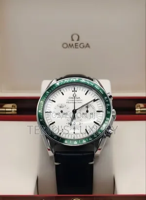 Omega Speedmaster Moonwatch - Rare Green Bezel Edition - Brand New