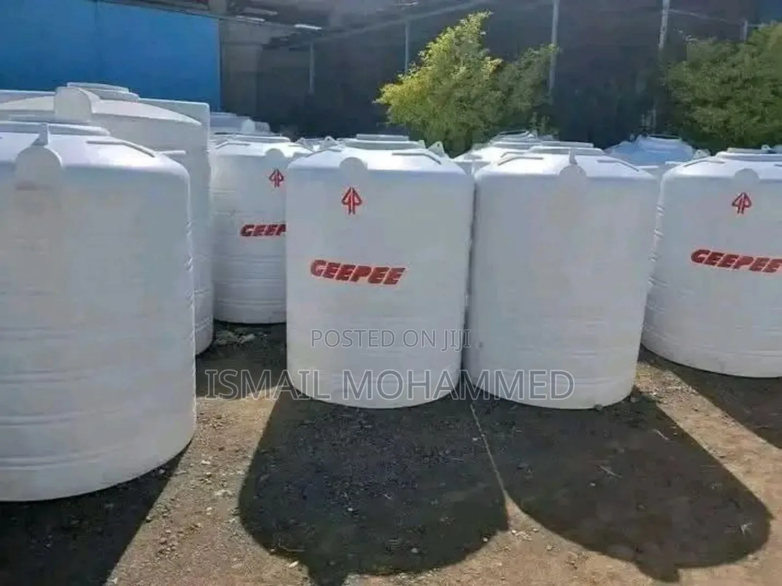 Geepee Plastic Water Tanker