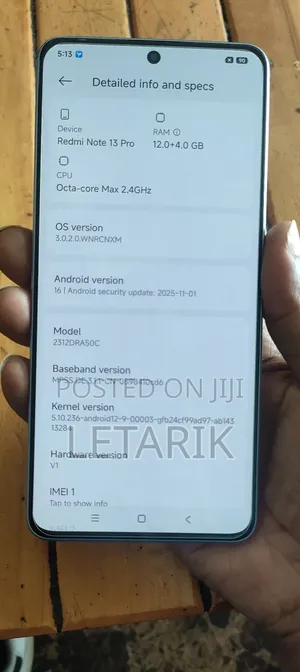 New Xiaomi Redmi Note 13 Pro 256 GB