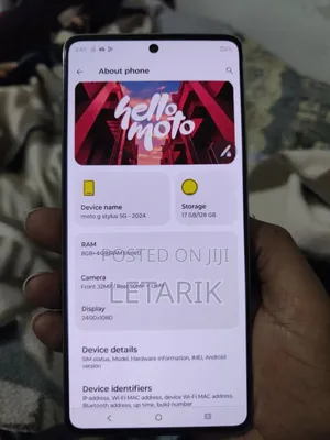 New Motorola Moto G Stylus 5G (2024) 128 GB