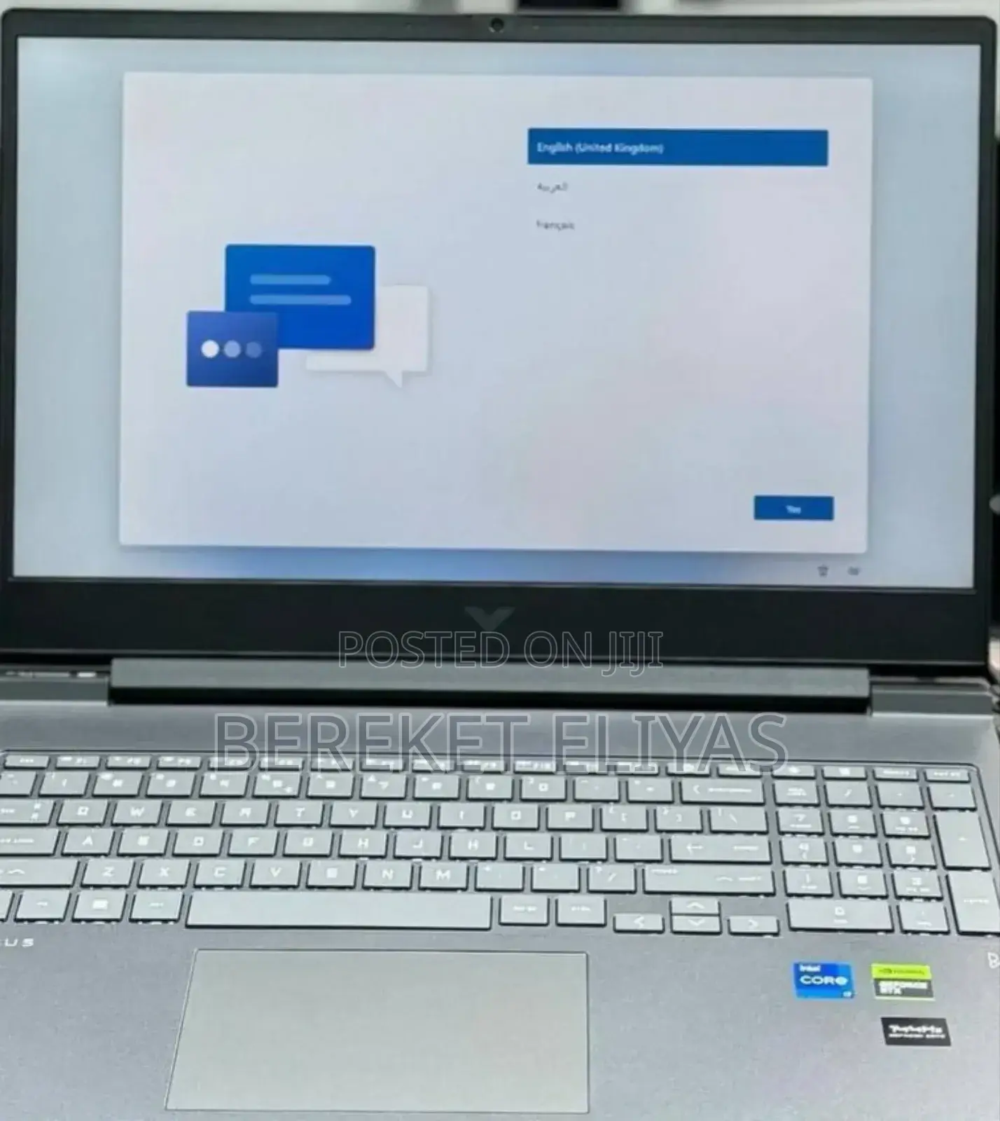 New Laptop HP Victus 16 16GB Intel Core i7 SSD 1T