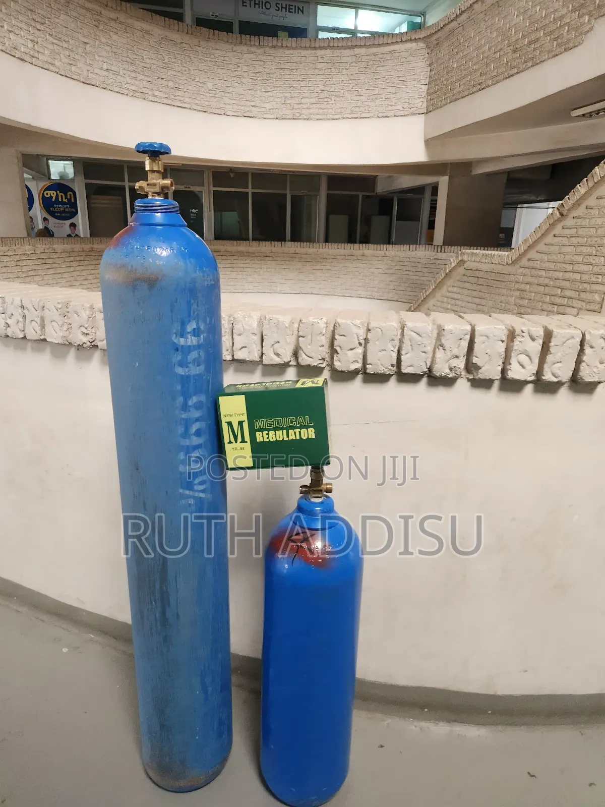 All Liters Available Oxugen Cylinder Brand New Paxked Regulator