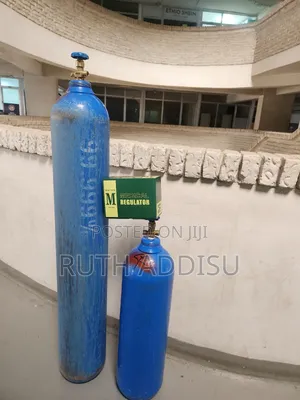 ኦክሲጅን ሲሊንደር ከነ ሬጉሌተሩ የተሞላ Oxygen Cilunder Tank Brand New