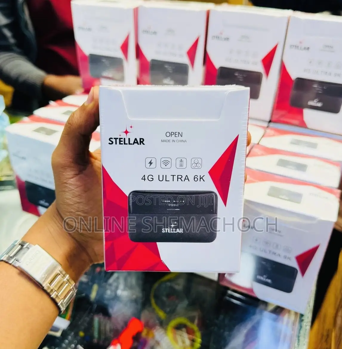 Stellar 4g Ultra ( Power Bank + 4g Wifi Router )