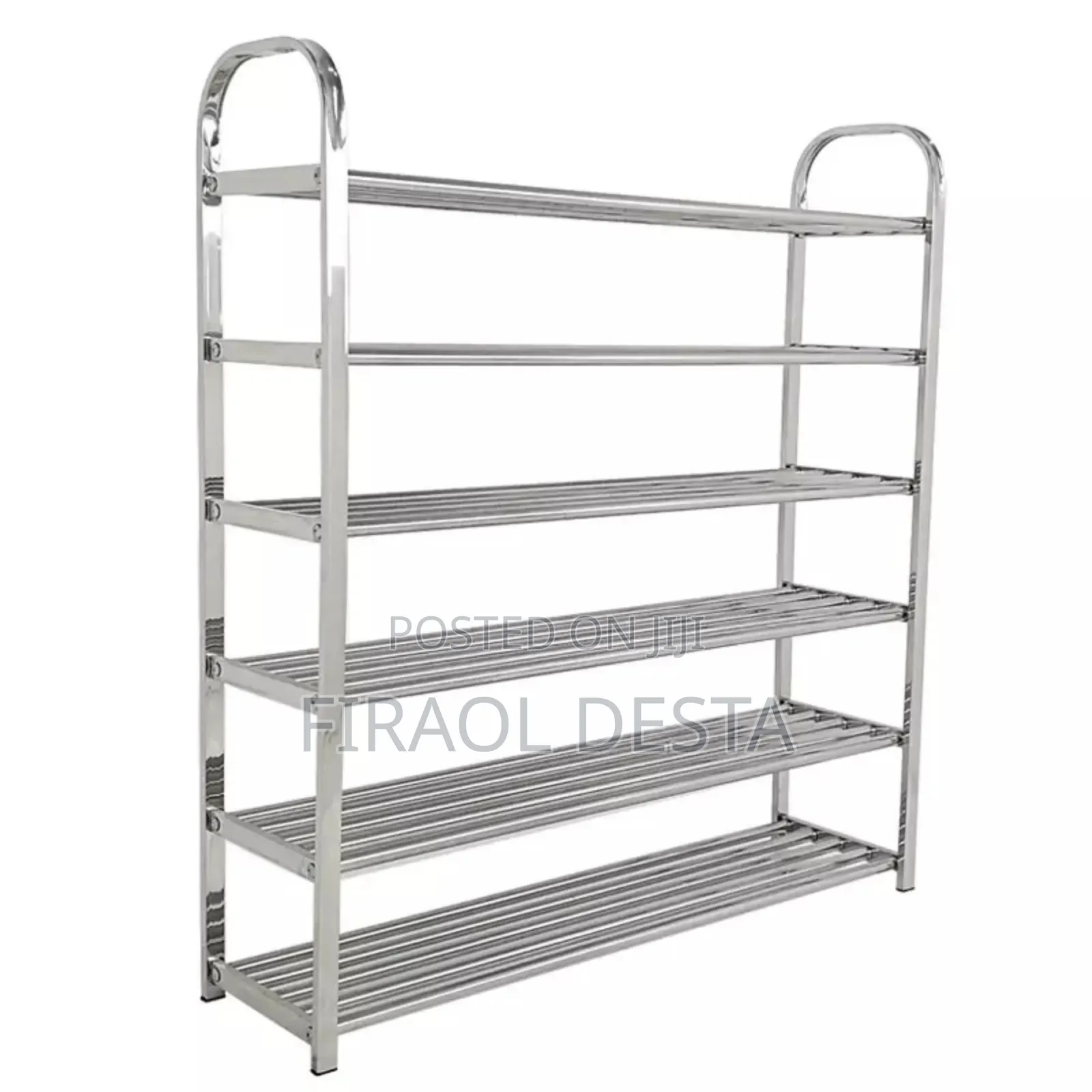4 Layer Stainless Steel Shoes Rack