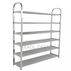 4 Layer Stainless Steel Shoes Rack