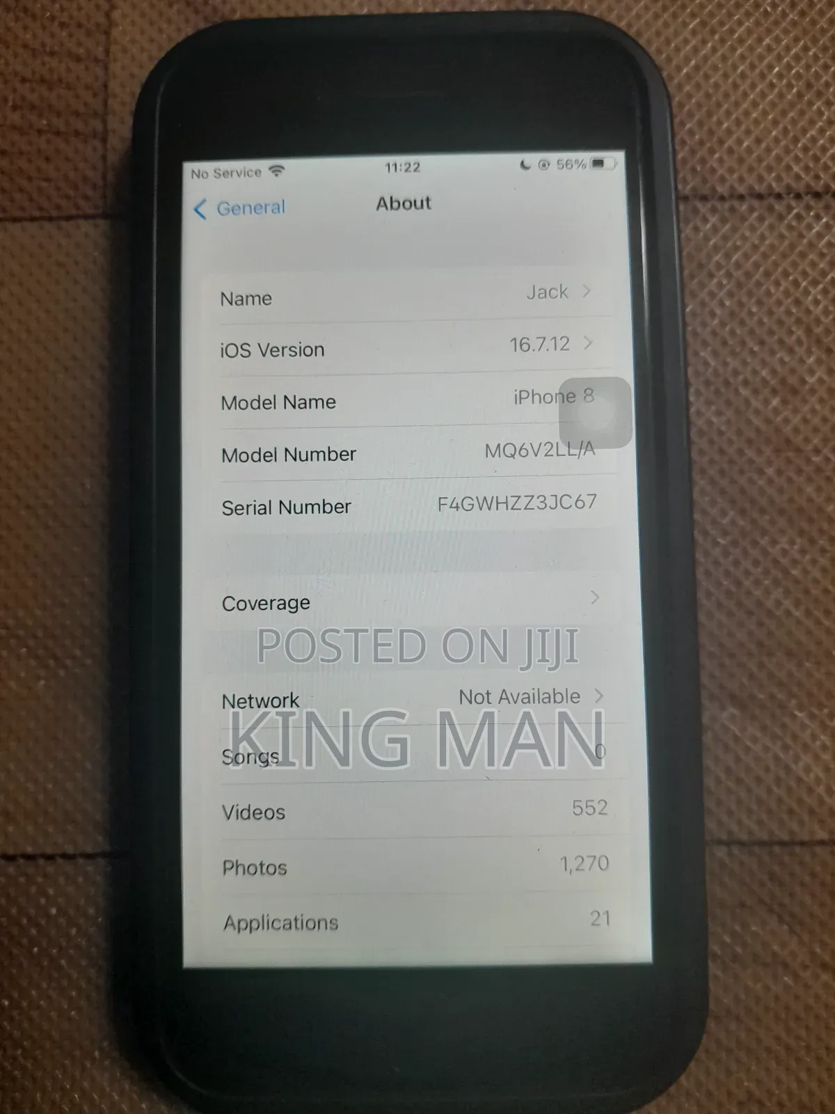 Apple iPhone 8 64 GB Black