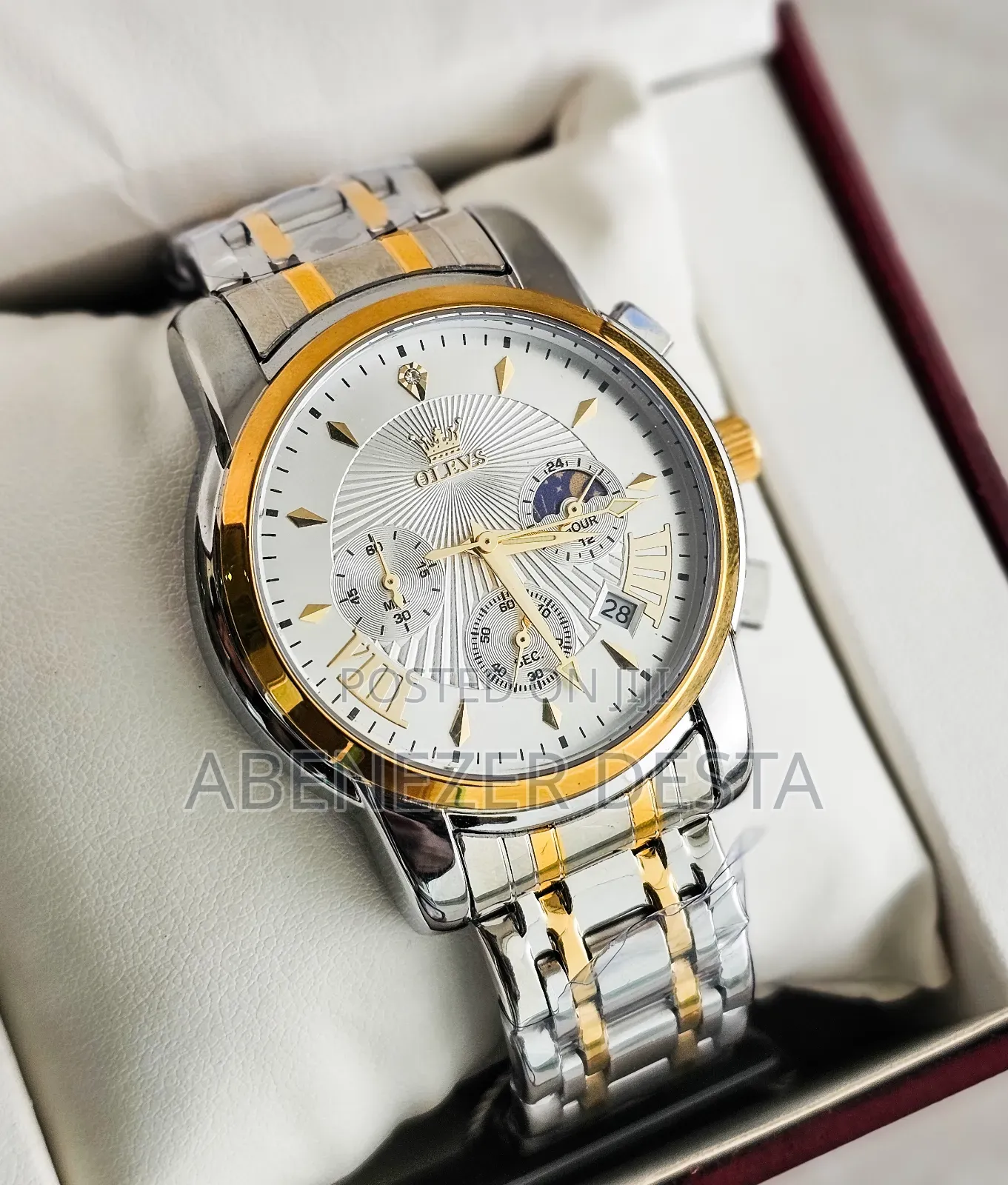 Olevs Men's Analog Quartz Watch, Model