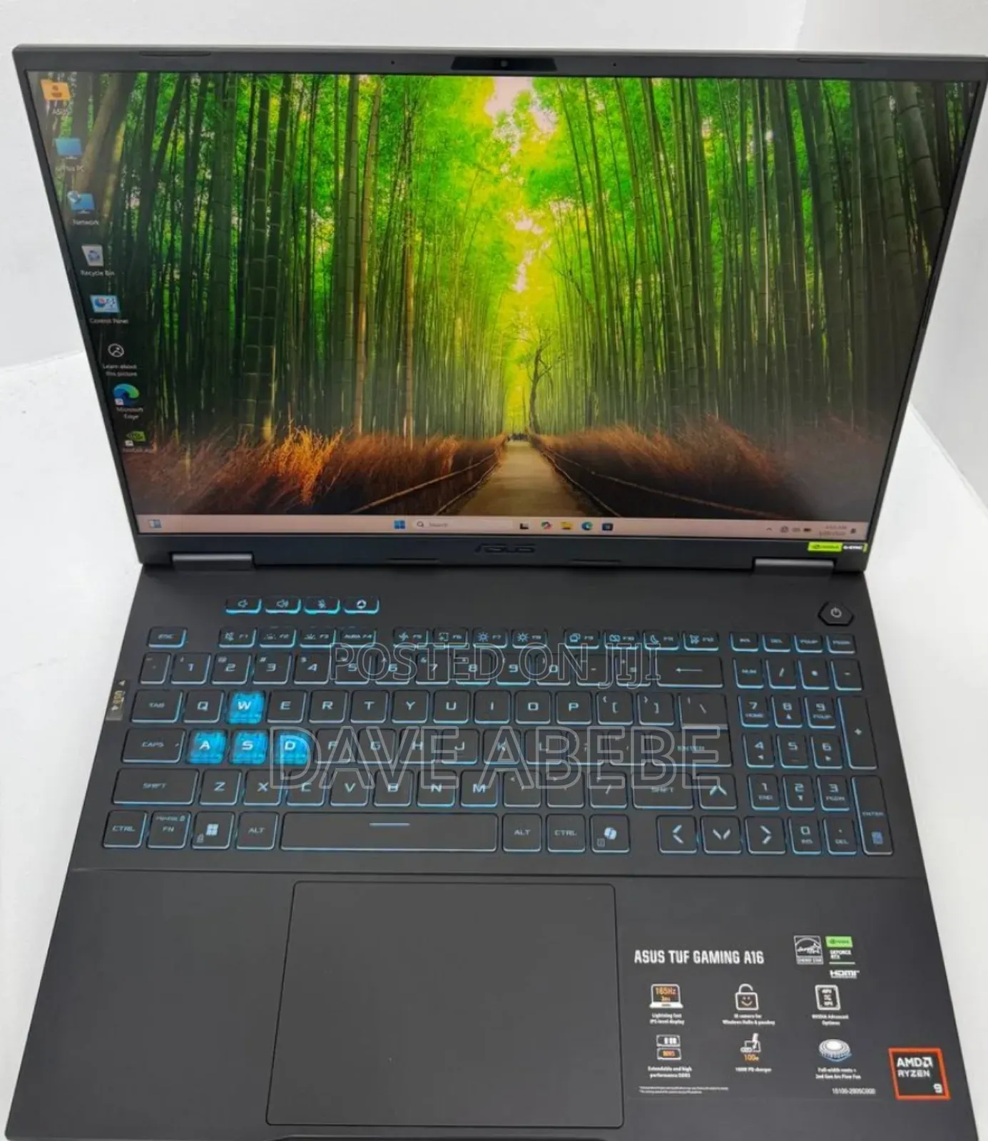 New Laptop Asus TUF Gaming A16 32GB AMD Ryzen 9 SSD 512GB
