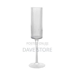 6pcs Champagne Flutes Glass