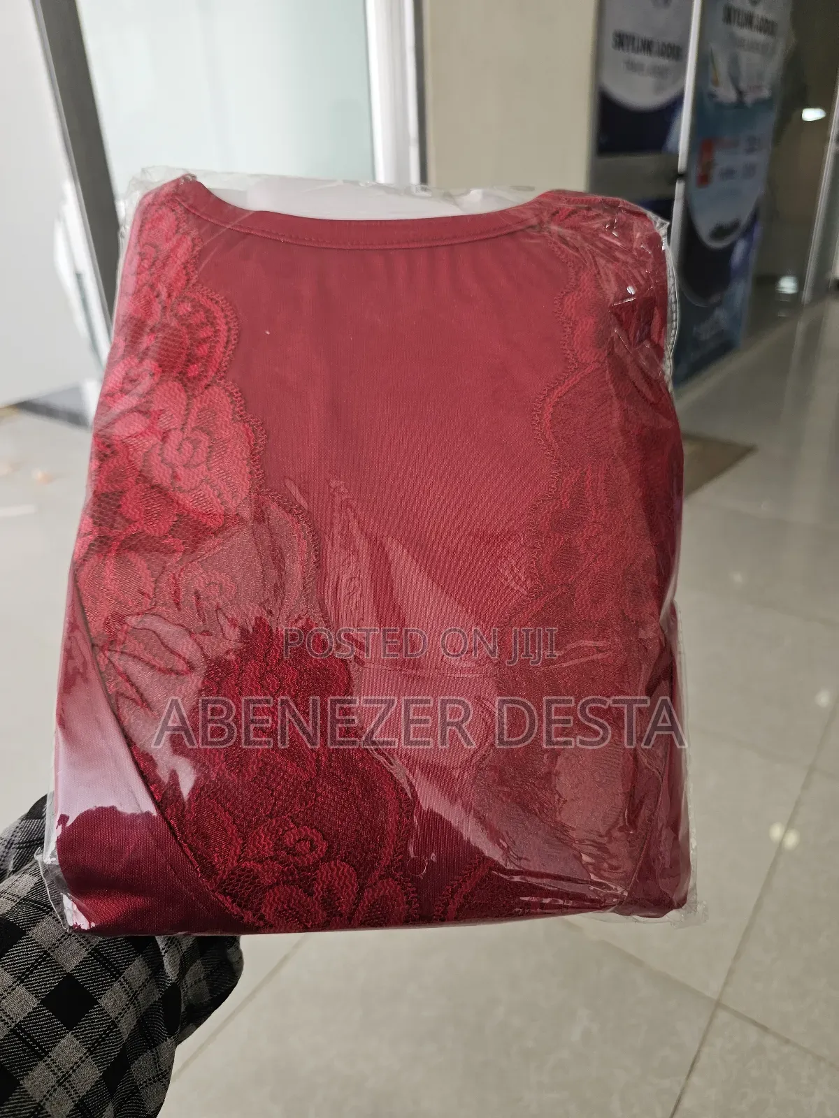 Red Color 5 Set Pygma for Women's Sleepwear