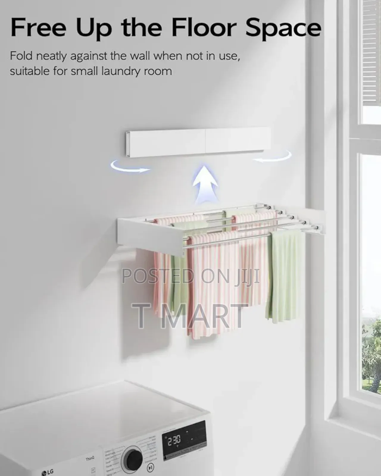 Velora Wall-Mounted Foldable Drying Rack
