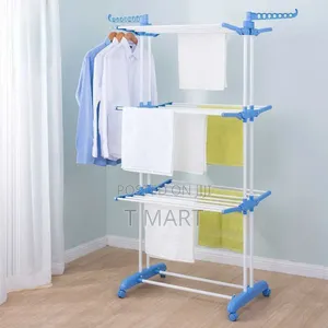 Three Layer Clothes Hanger Rack