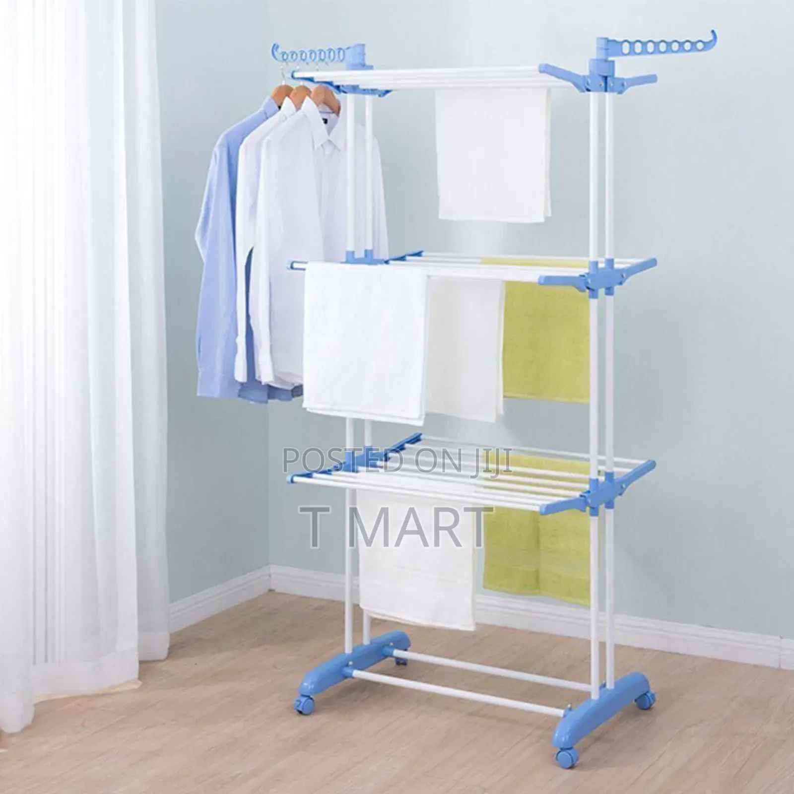 Three Layer Clothes Hanger Rack