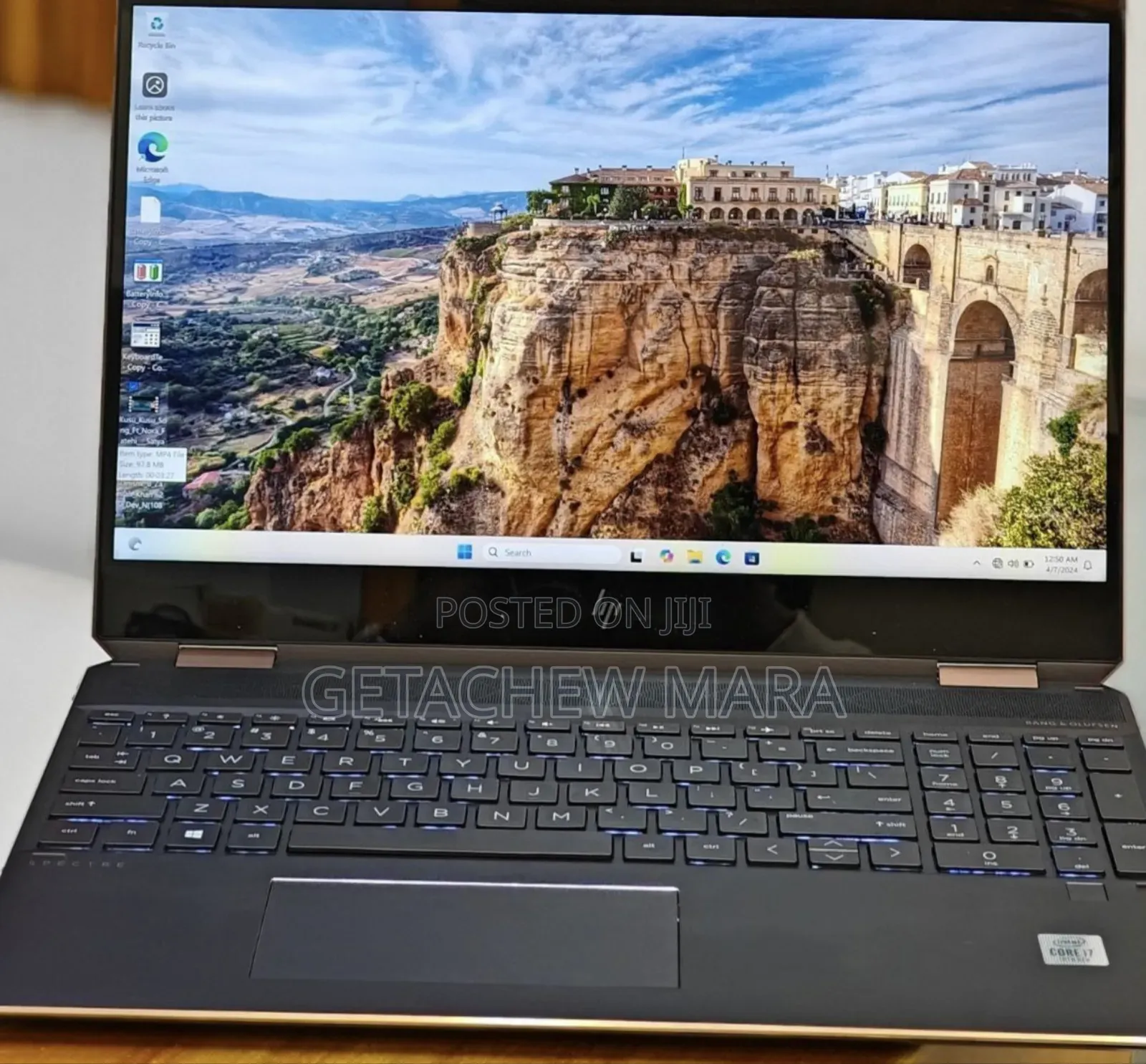 New Laptop HP Spectre 16GB Intel Core I7 SSD 512GB