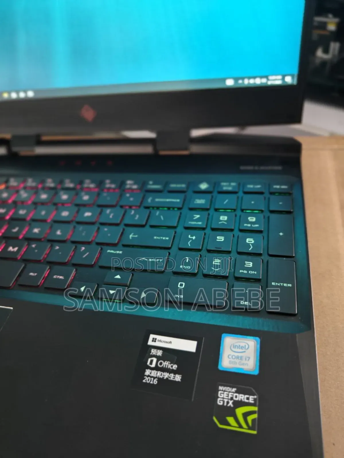 New Laptop HP Omen X 16GB Intel Core I7 SSD 512GB