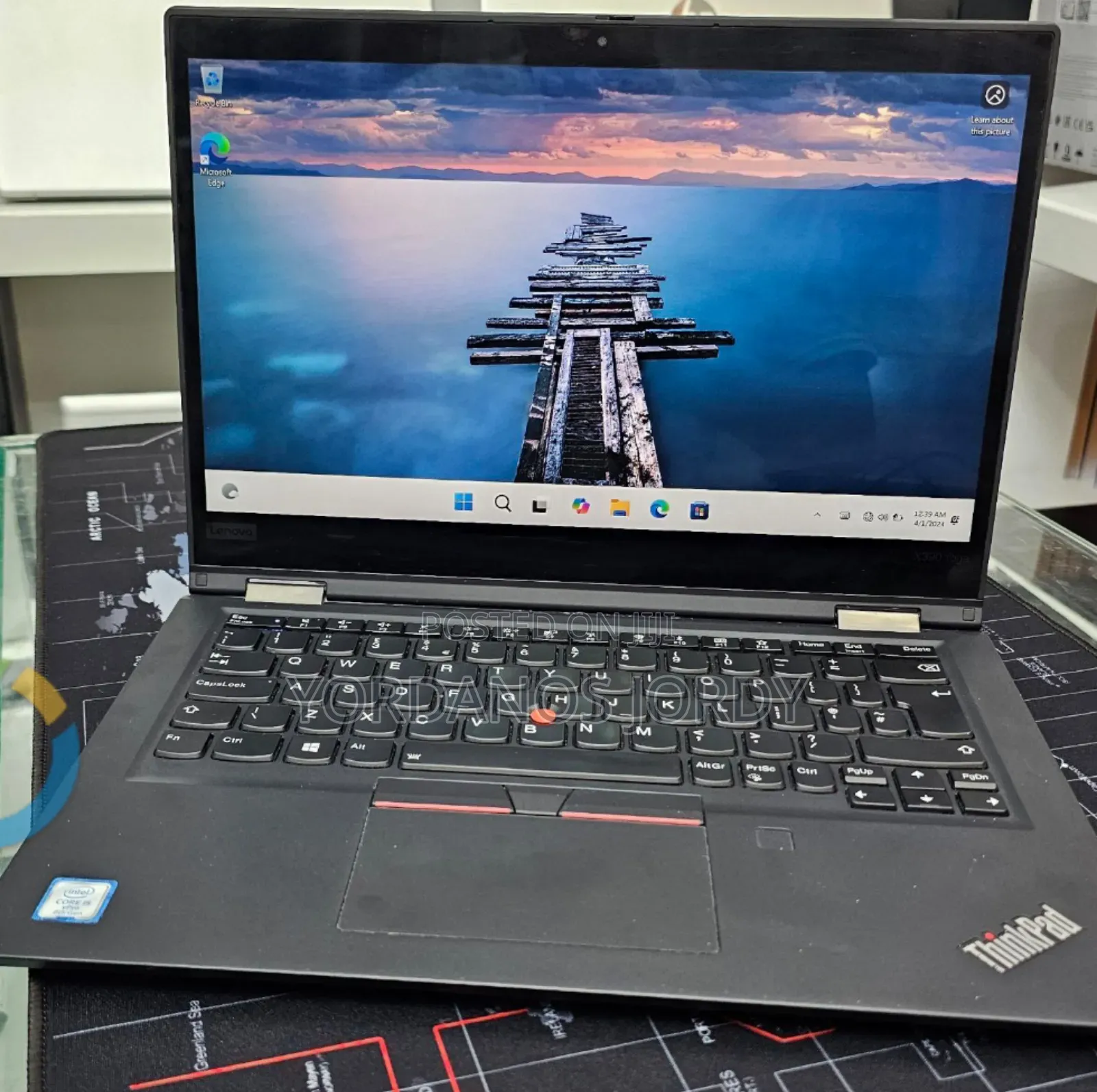 New Laptop Lenovo ThinkPad X390 Yoga 16GB Intel Core I5 SSD 512GB