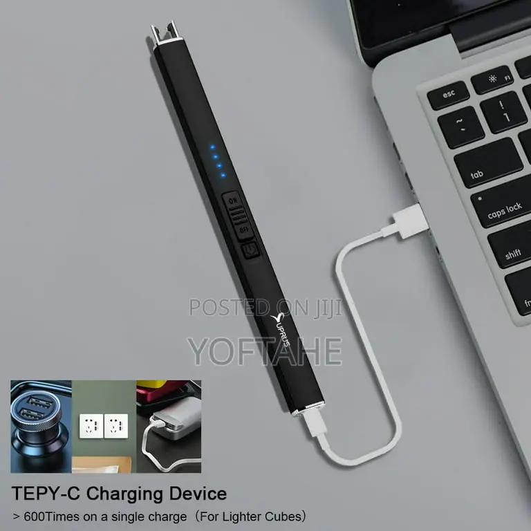 Suprus Rechargeable Electric Arc Lighter - Windproof Usb-c Gently Ud