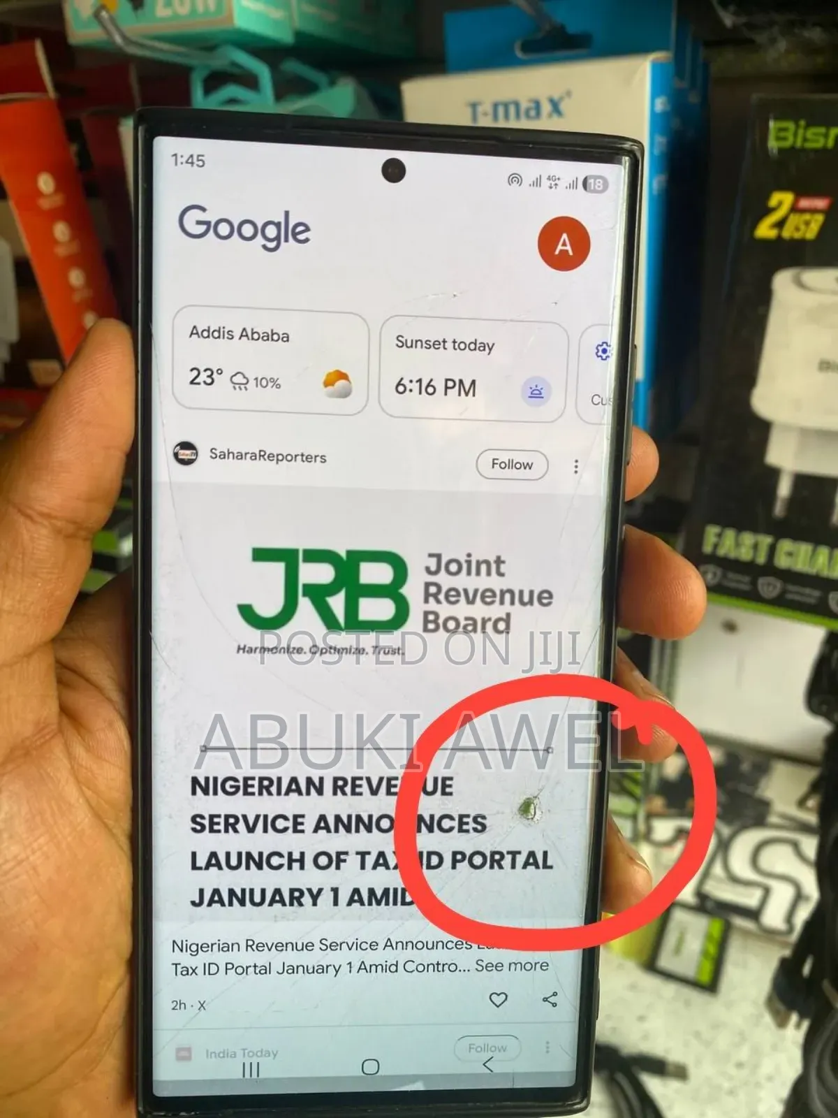 Samsung Galaxy S23 Ultra 256 GB Black