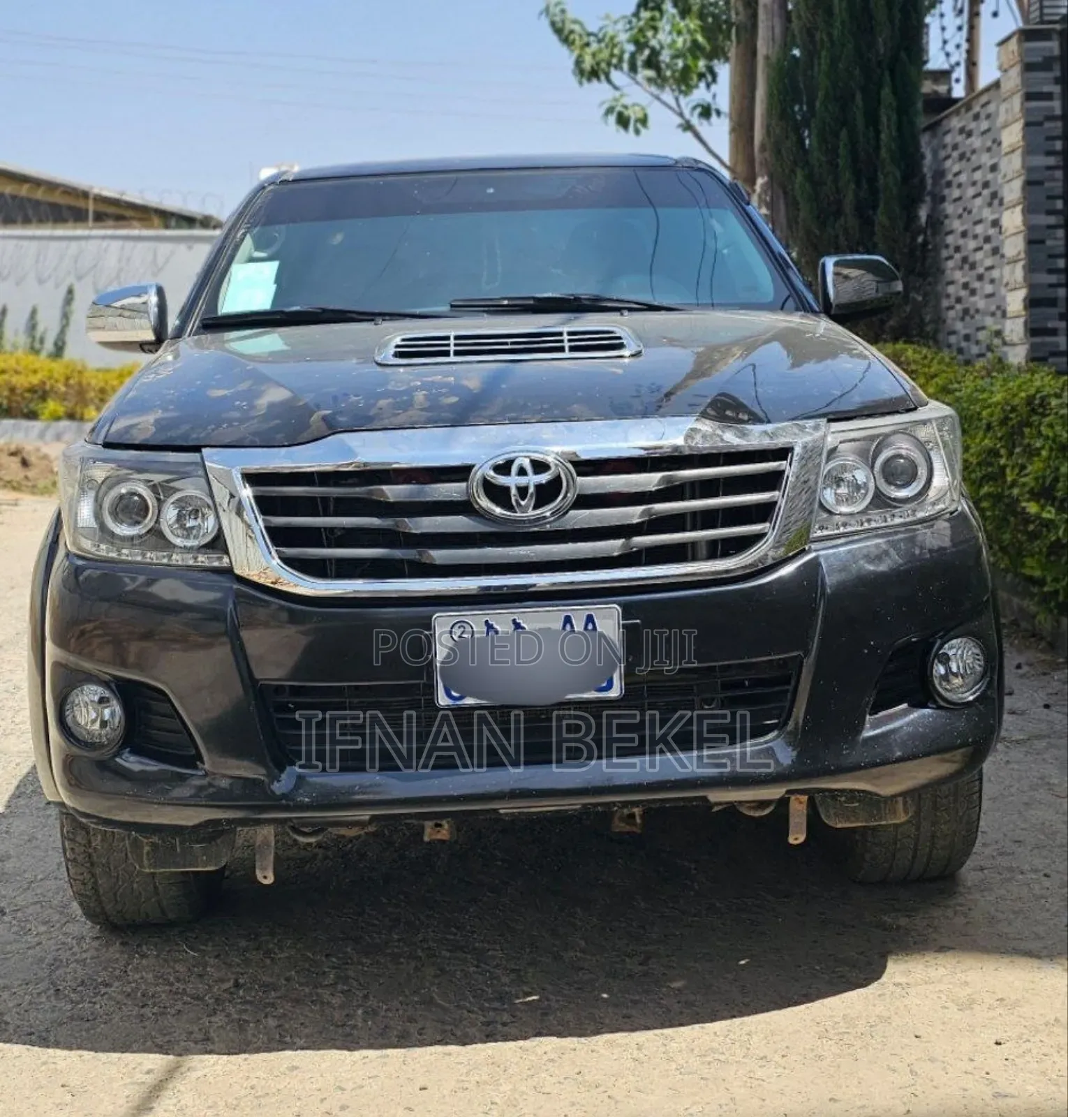 Toyota Hilux 2.5 D-4D Extra Cab 2008 Black