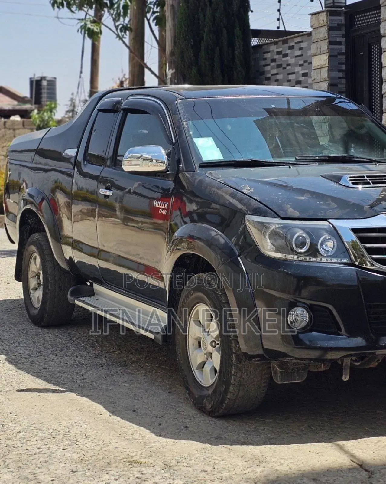 Toyota Hilux 2.5 D-4D Extra Cab 2008 Black