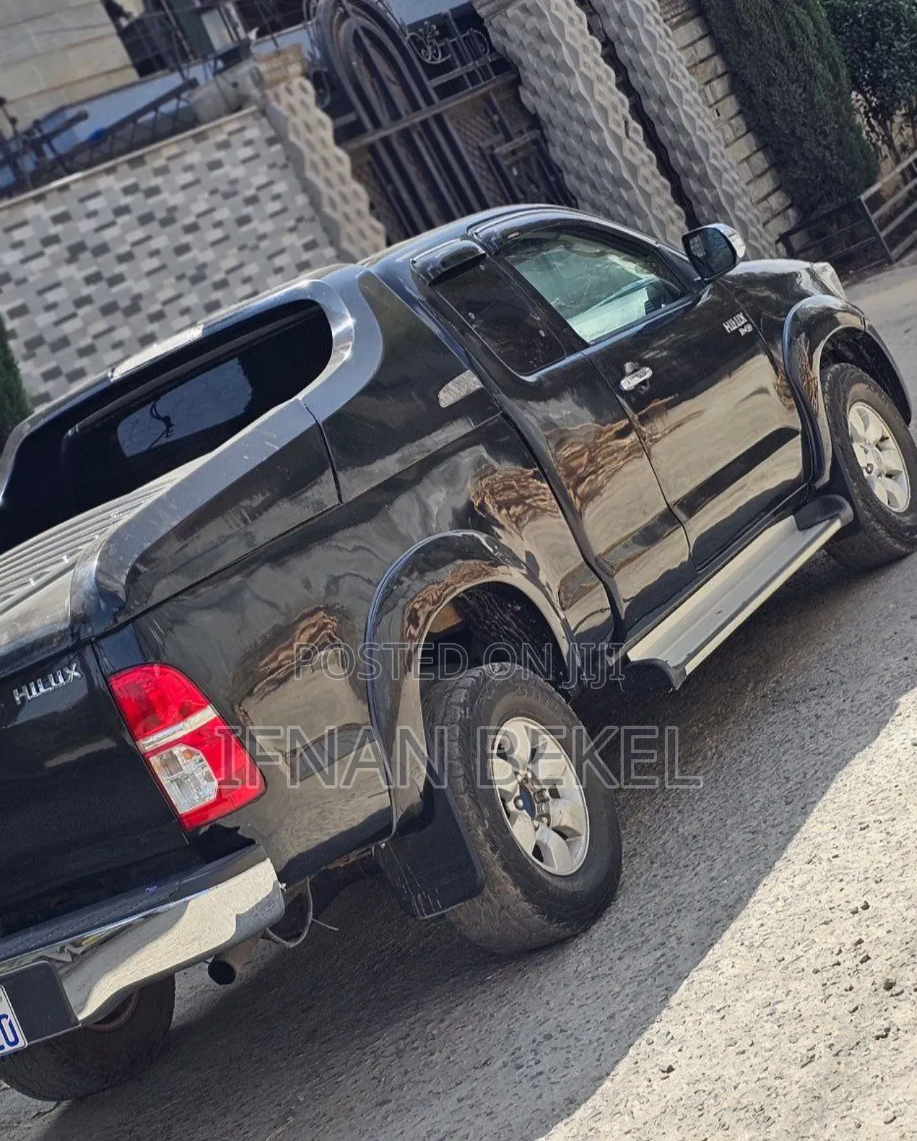 Toyota Hilux 2.5 D-4D Extra Cab 2008 Black