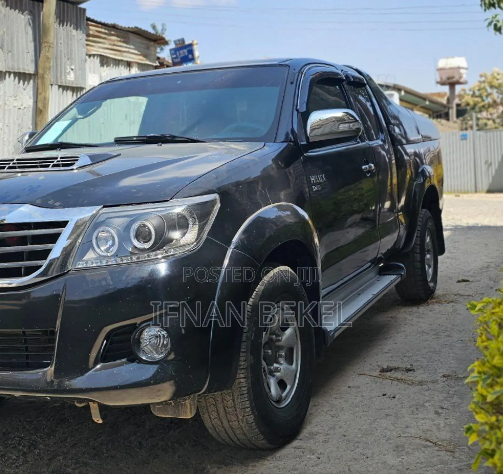 Toyota Hilux 2.5 D-4D Extra Cab 2008 Black