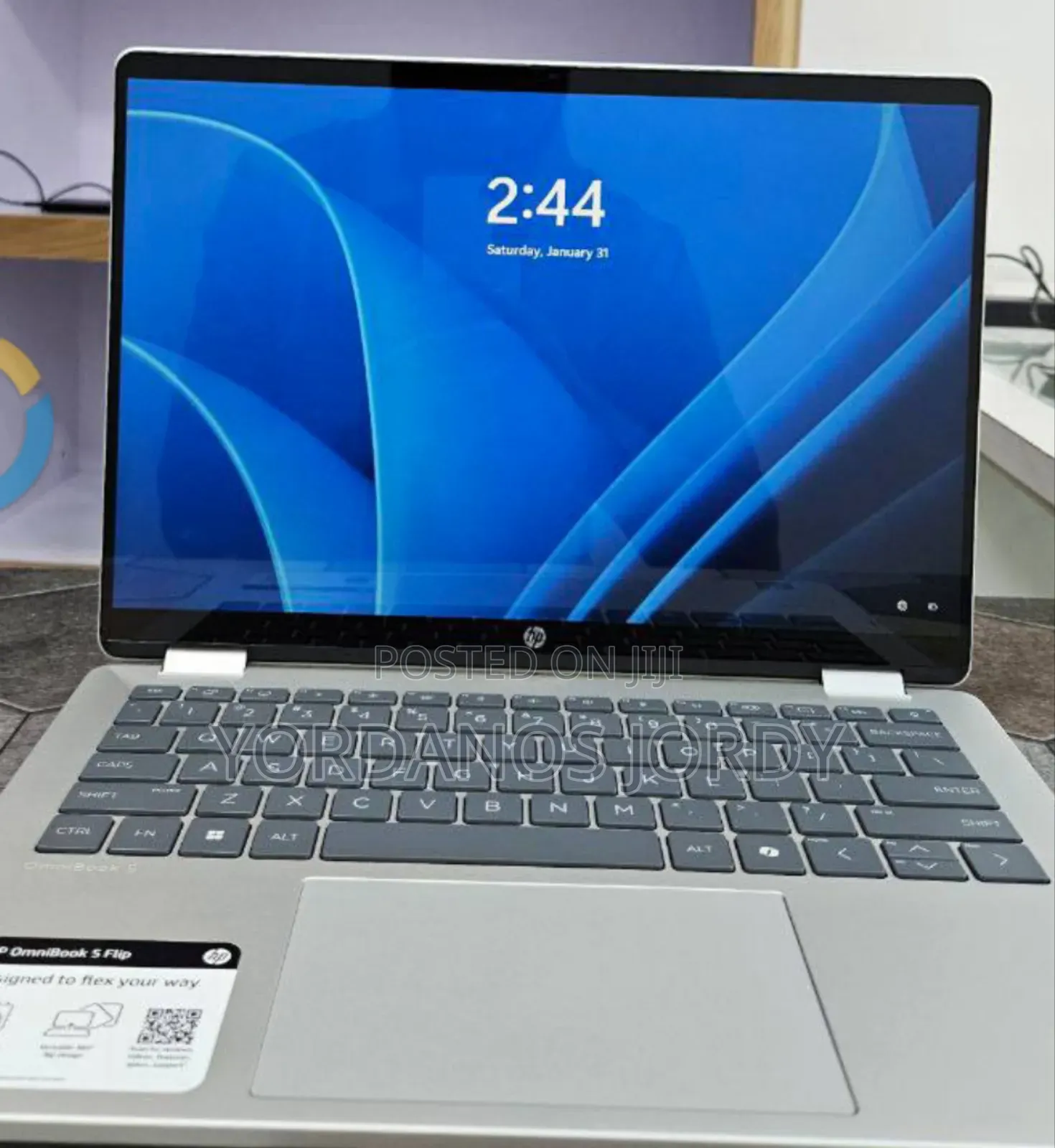 New Laptop HP OmniBook X Flip 14" 16GB Intel Core Ultra 7 SSD 512GB